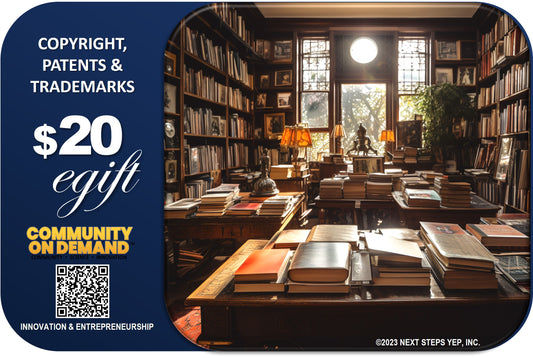 Copyrights, Patents & Trademarks eGift Card