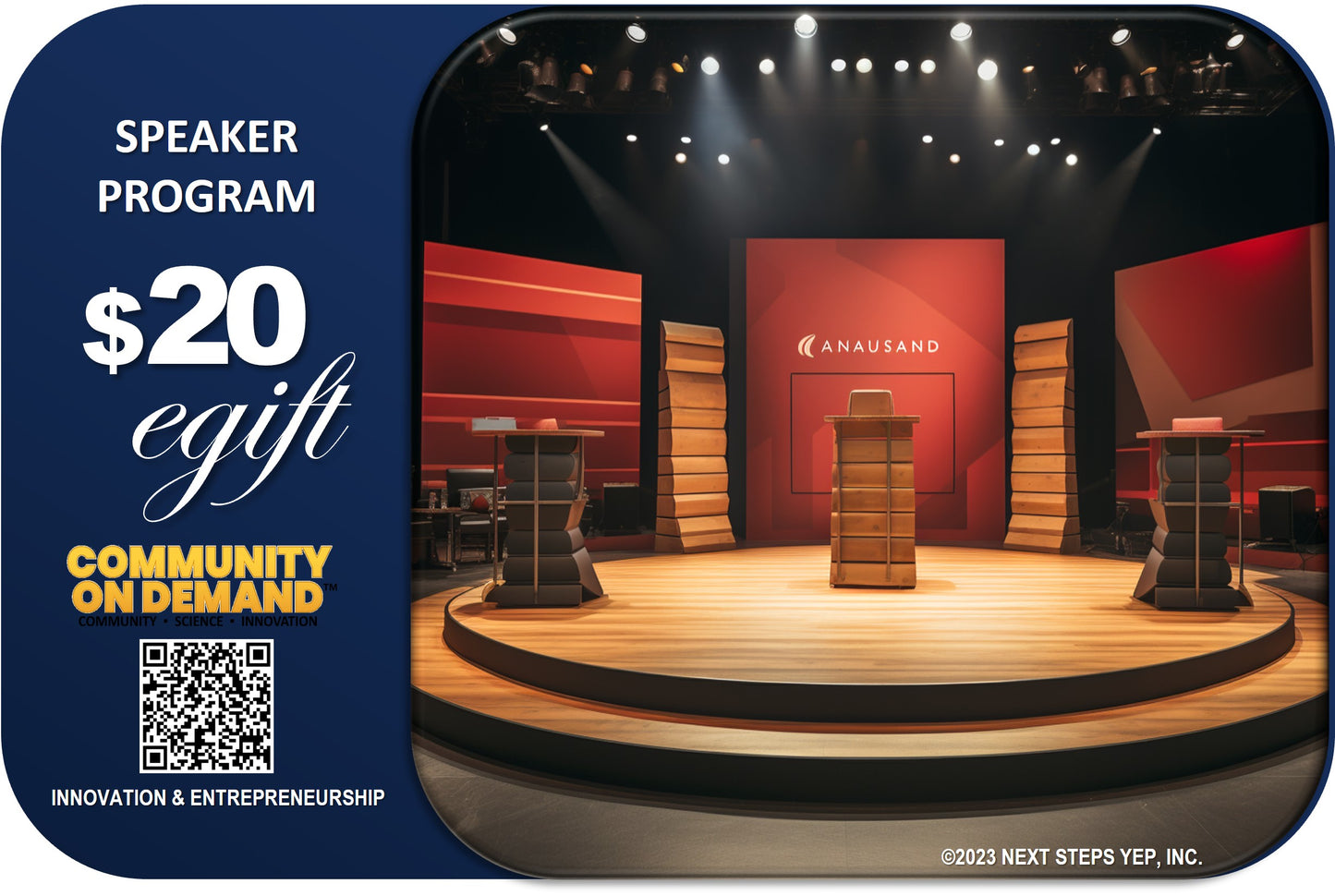 Speaker Program eGift Card