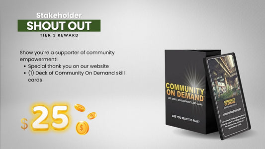 Stakeholder's Shoutout - Tier 1 Reward $25