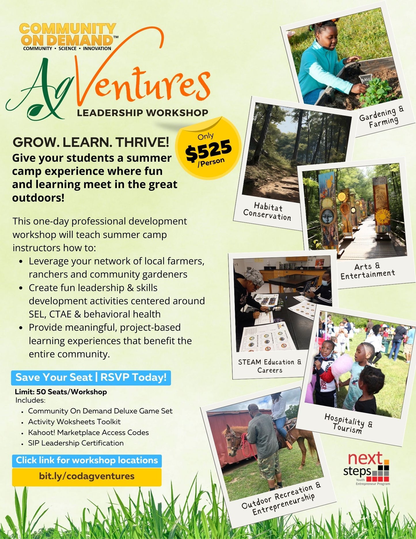 Community On Demand AgVentures Train-The-Trainer Workshop
