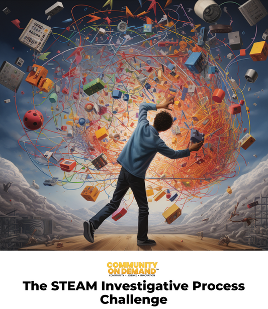 00 The Steam Investigative Process Challenge Worksheet Bundle