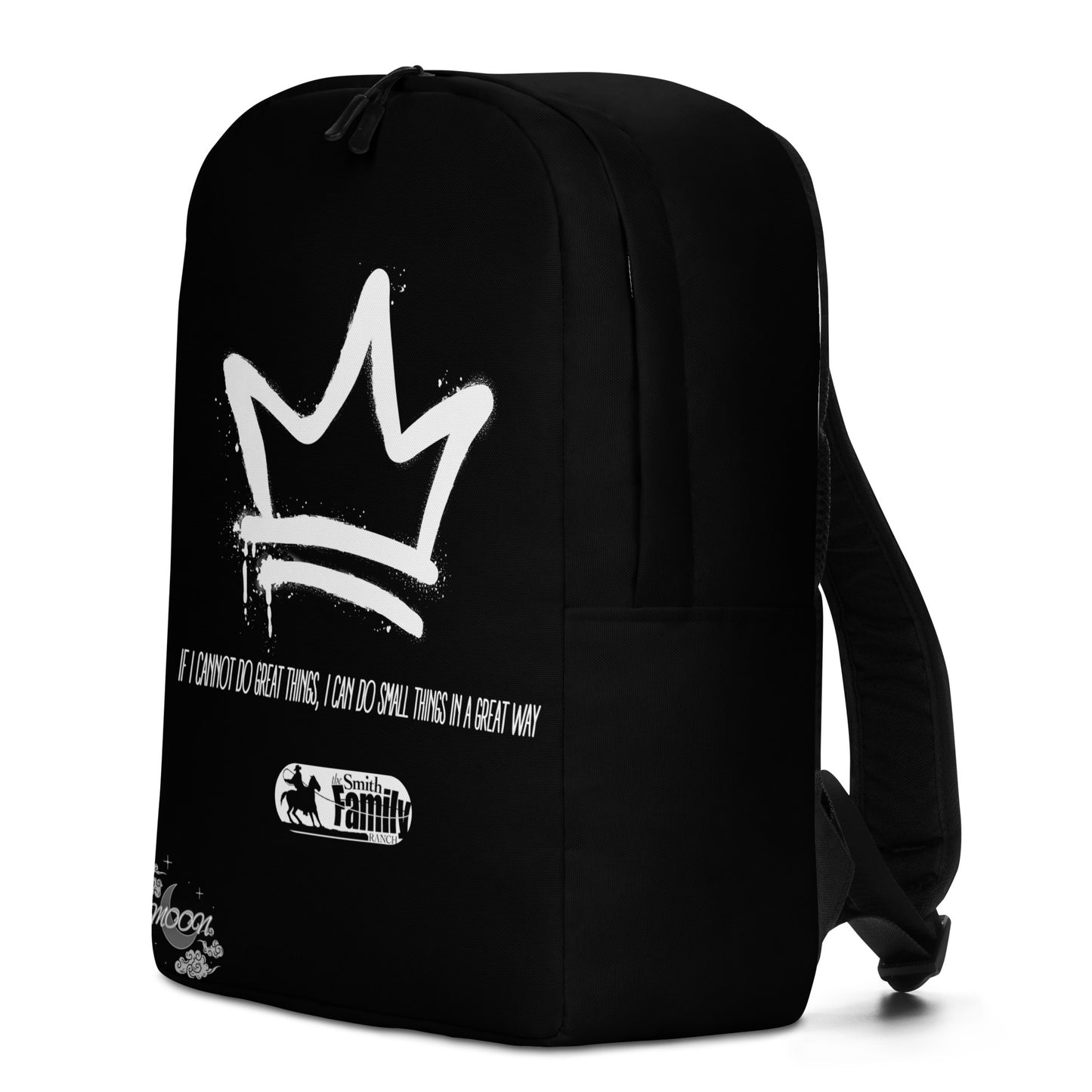Backpack (Black & White Crown)