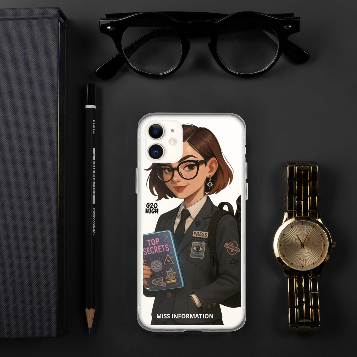 Miss Information Clear Case for iPhone®