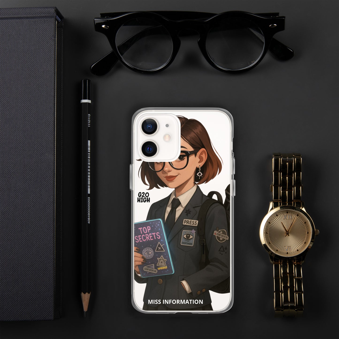 Miss Information Clear Case for iPhone®