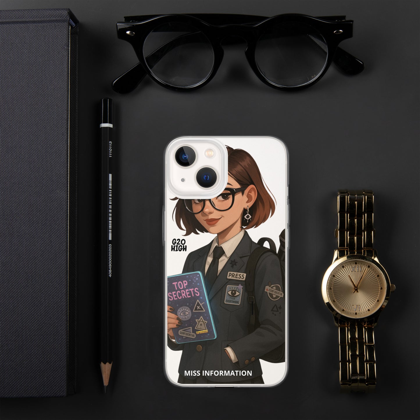 Miss Information Clear Case for iPhone®