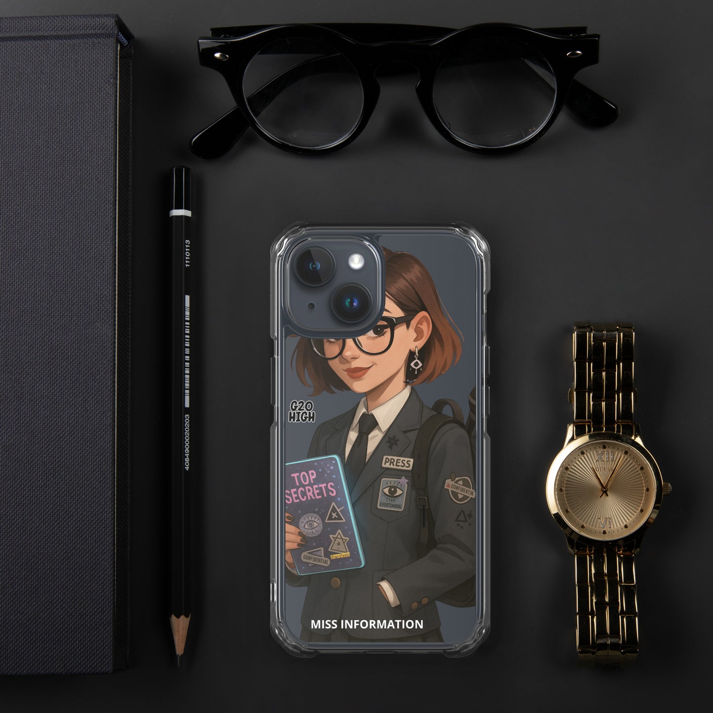 Miss Information Clear Case for iPhone®