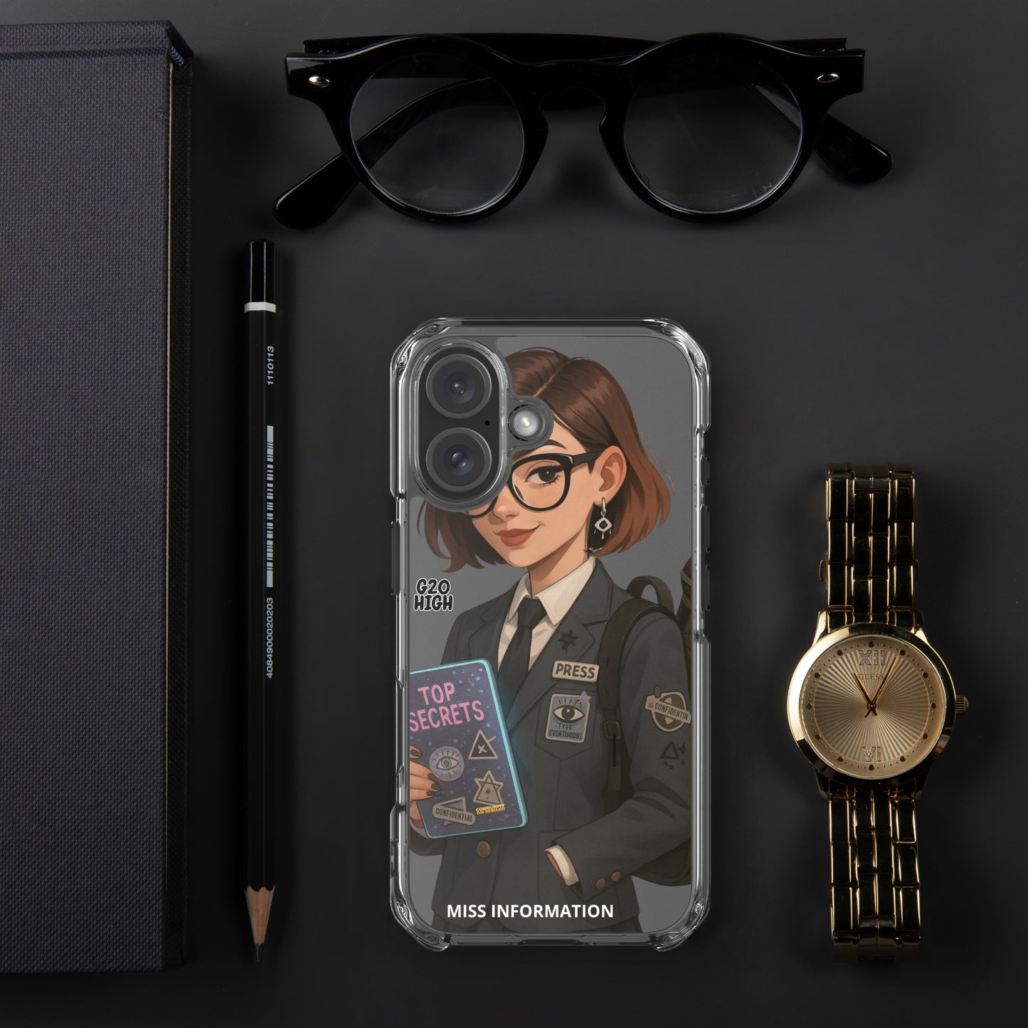 Miss Information Clear Case for iPhone®