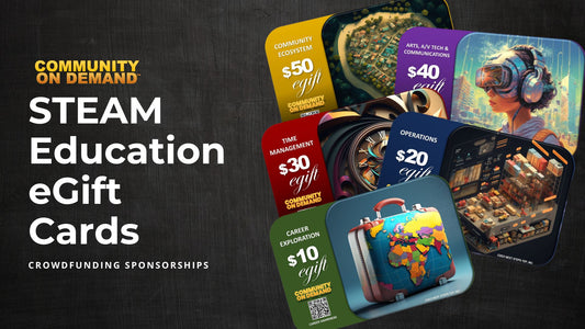 Introducing Our New STEAM eGift Card Crowdfunding Campaign!