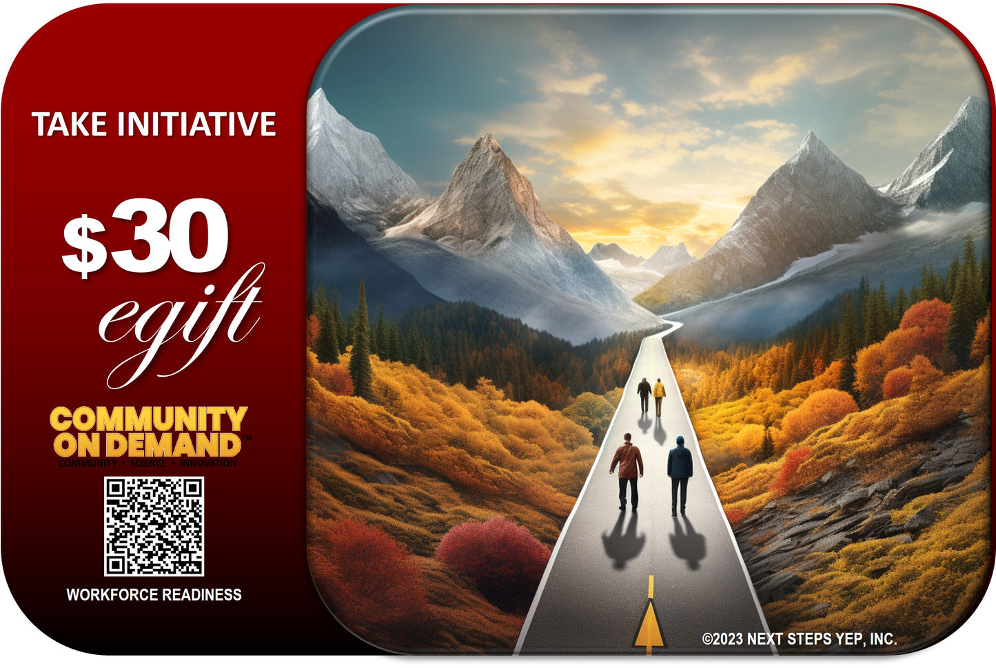 Take Initiative eGift Card Sponsorship