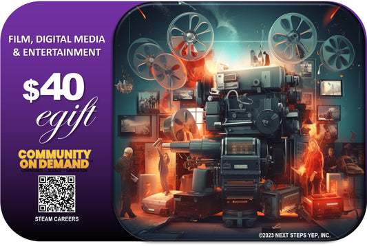 Film, Digital Media & Entertainment eGift Card
