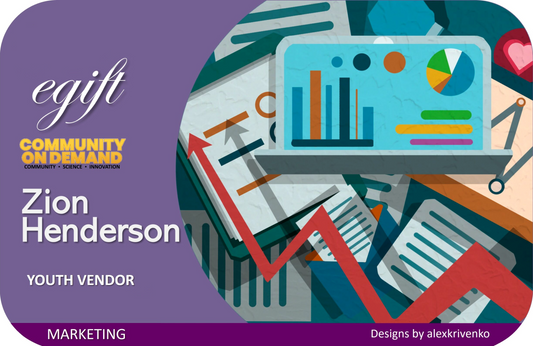 Zion Henderson Executive Trade & Marketing Assistant Marketing eGift Card