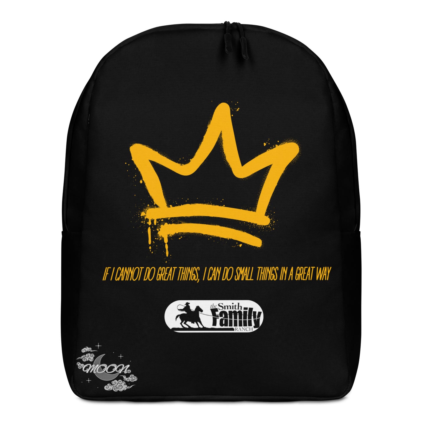 Backpack (Black & Gold Crown)