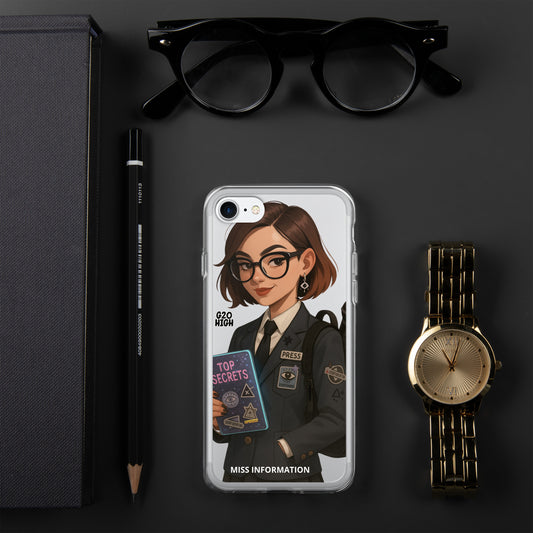 Miss Information Clear Case for iPhone®