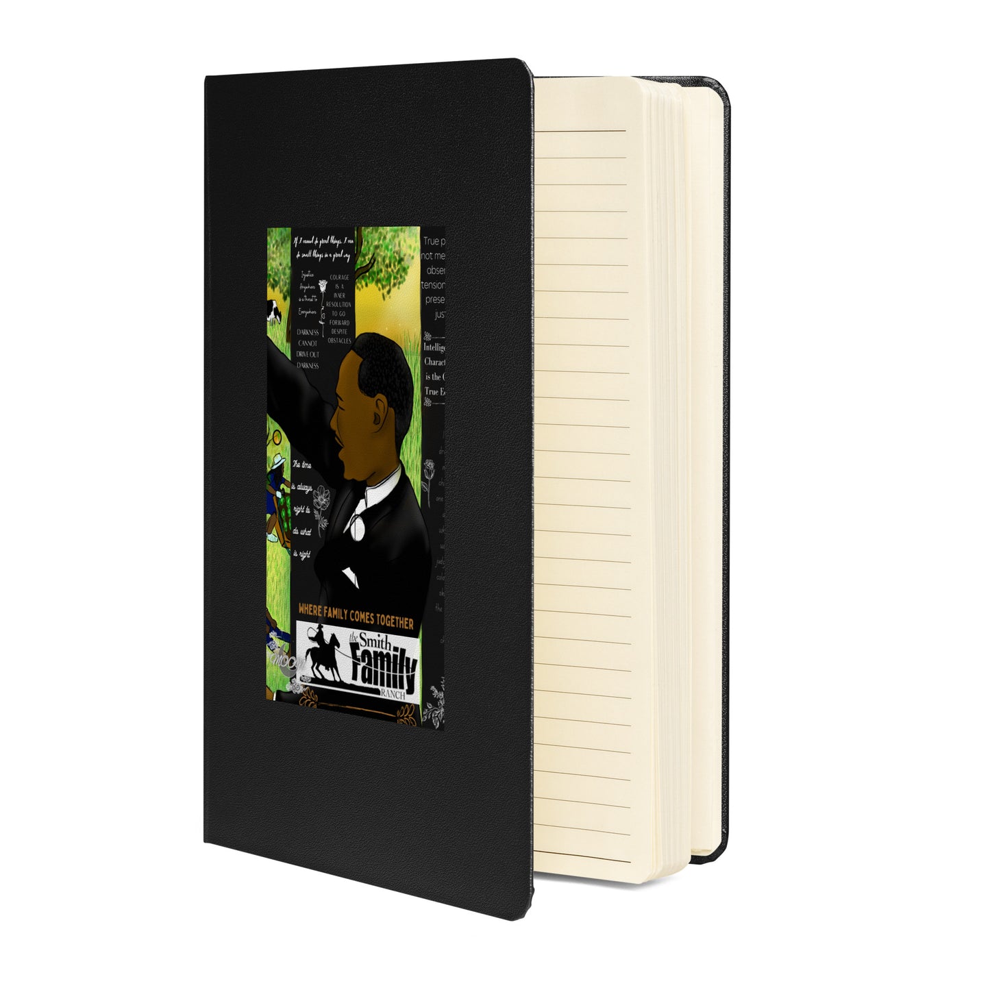 Hardcover bound notebook (MLK)