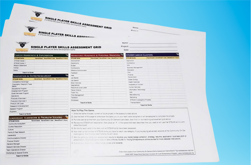 Community On Demand Skills Self-Assessment Worksheet for Individuals