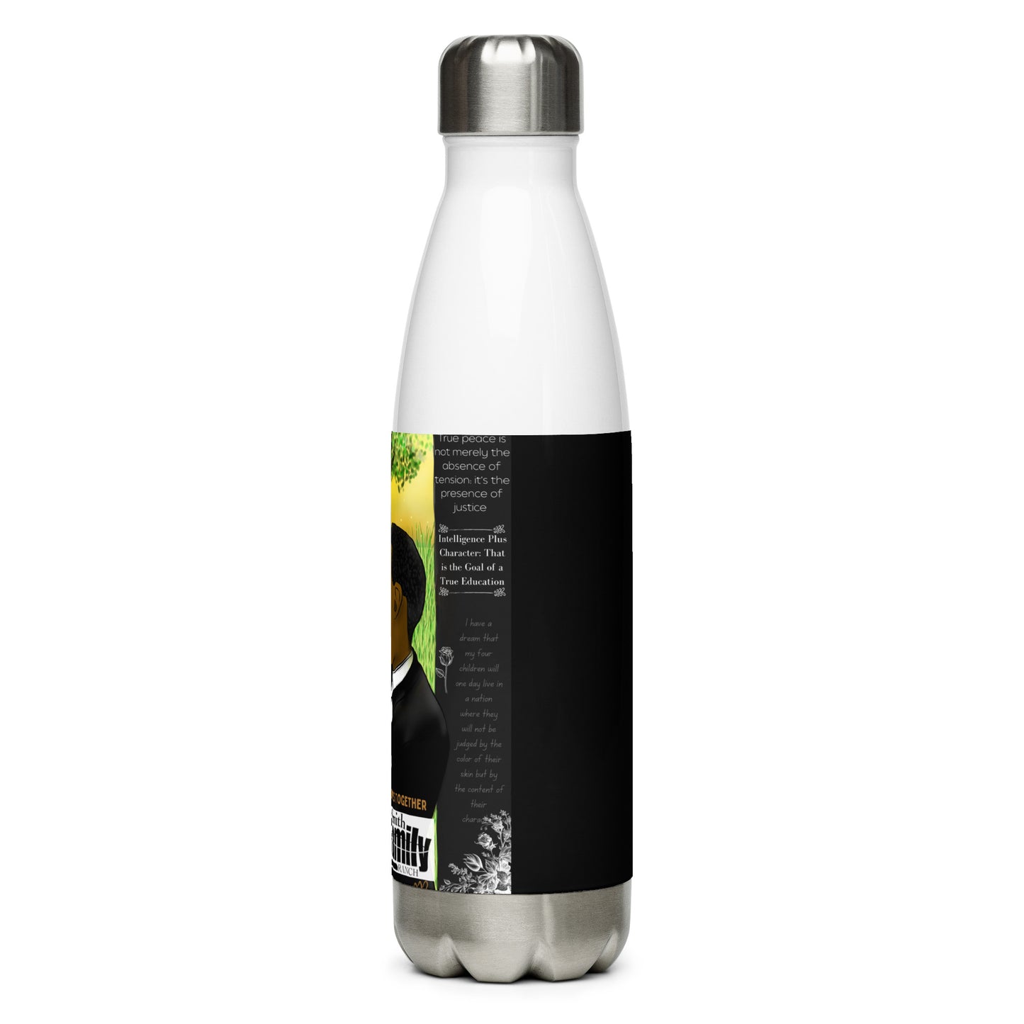 Stainless steel water bottle (MLK)