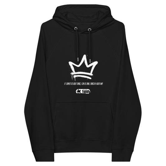 Hoodie (Black & White Crown)